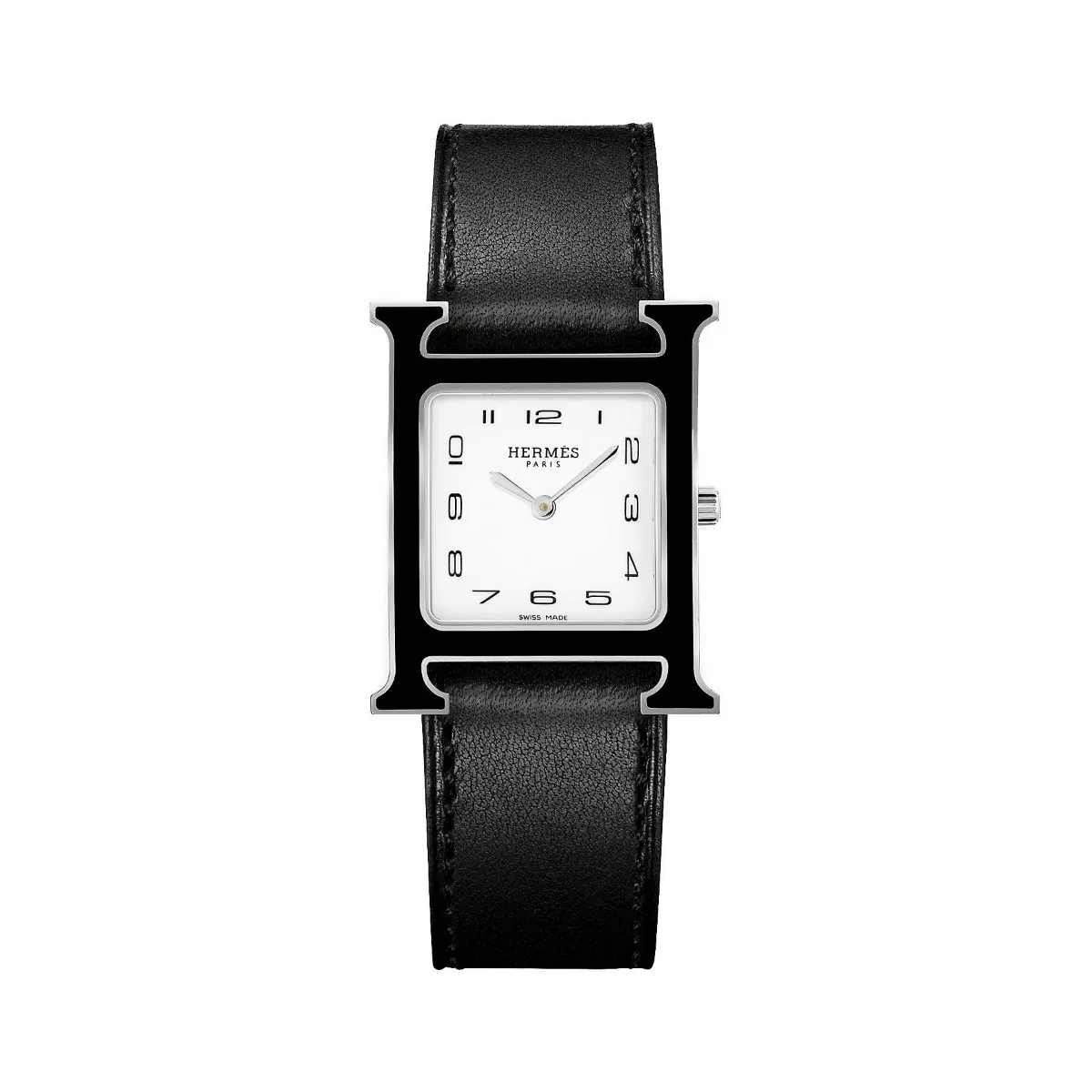 Hermès Heure H 1021871 25mm Stainless steel White