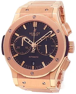 Hublot Classic Fusion 521.OX.1180.OX 18k rose gold Black