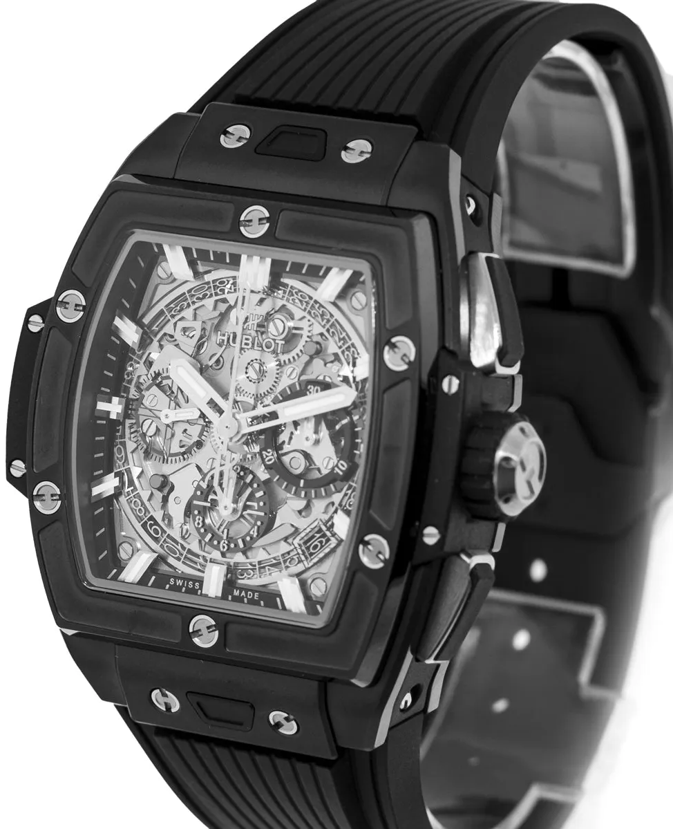 Hublot Spirit of Big Bang 642.CI.0170.RX 42mm Microblasted Black Ceramic Transparent and Clear