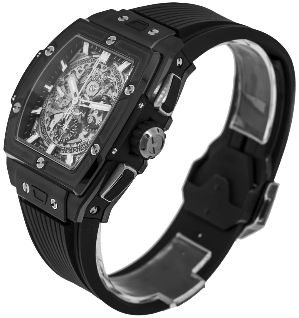 Hublot Spirit of Big Bang 642.CI.0170.RX 42mm Microblasted Black Ceramic Transparent and Clear 3