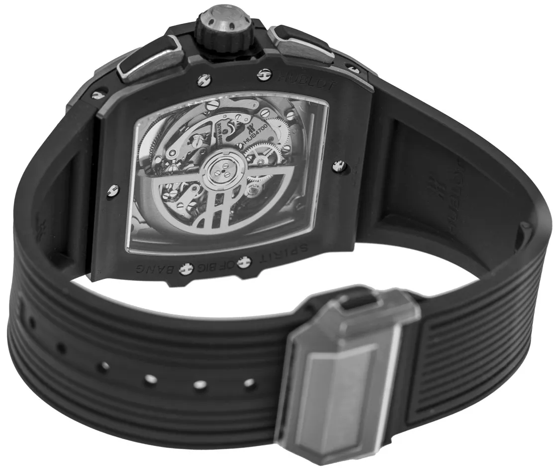 Hublot Spirit of Big Bang 642.CI.0170.RX 42mm Microblasted Black Ceramic Transparent and Clear 9