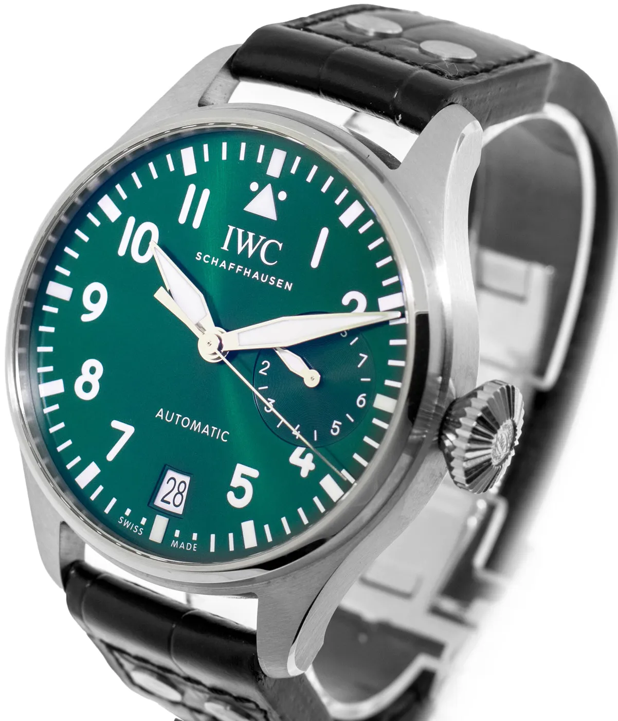 IWC Big Pilot IW501015 46.2mm Stainless steel Green