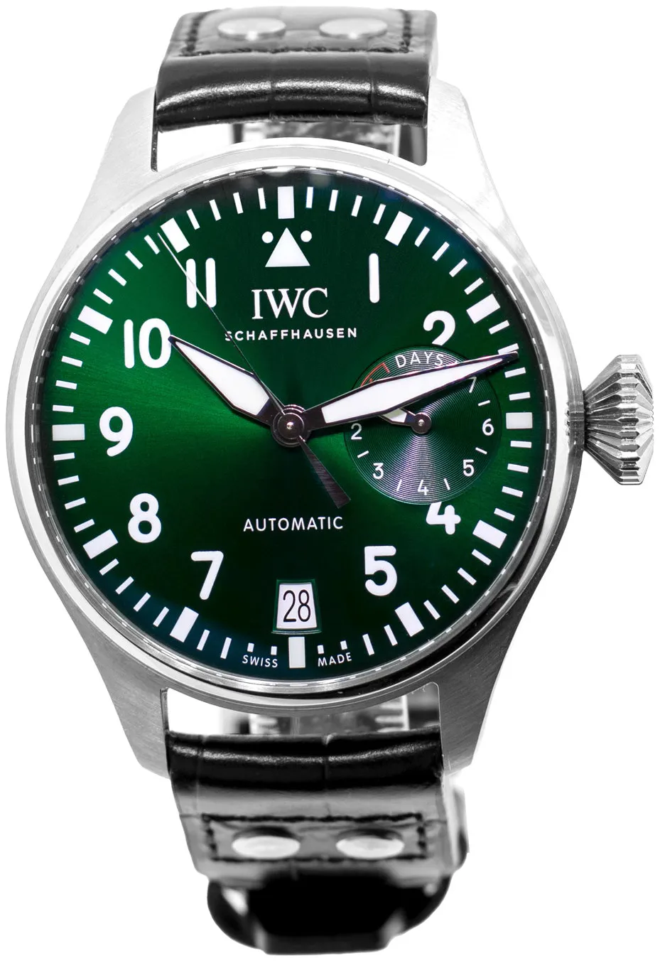 IWC Big Pilot IW501015 46.2mm Stainless steel Green 2