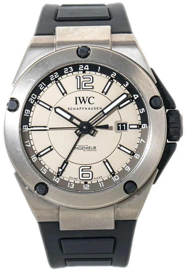 IWC Ingenieur Dual Time IW326403 45mm Titanium Gray