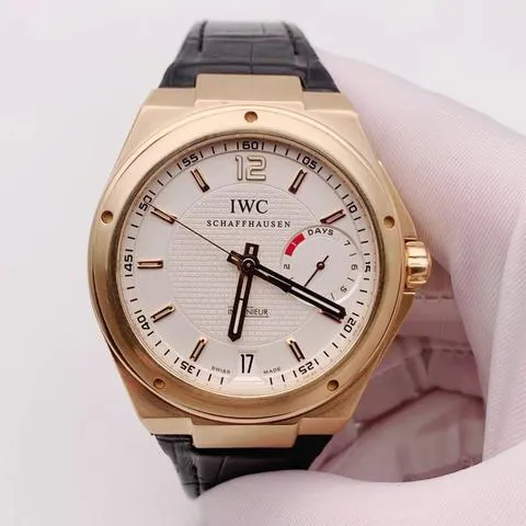 IWC Ingenieur IW500503 45.5mm Rose gold Silver