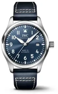 IWC Pilot Mark XX 1089798 40mm Stainless steel Blue