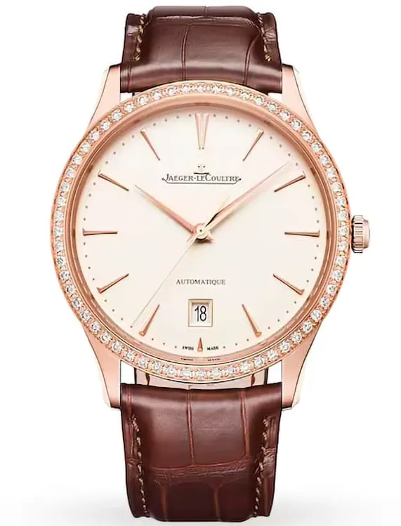 Jaeger-LeCoultre Master Ultra Thin Date Q1232501 39mm Rose gold White