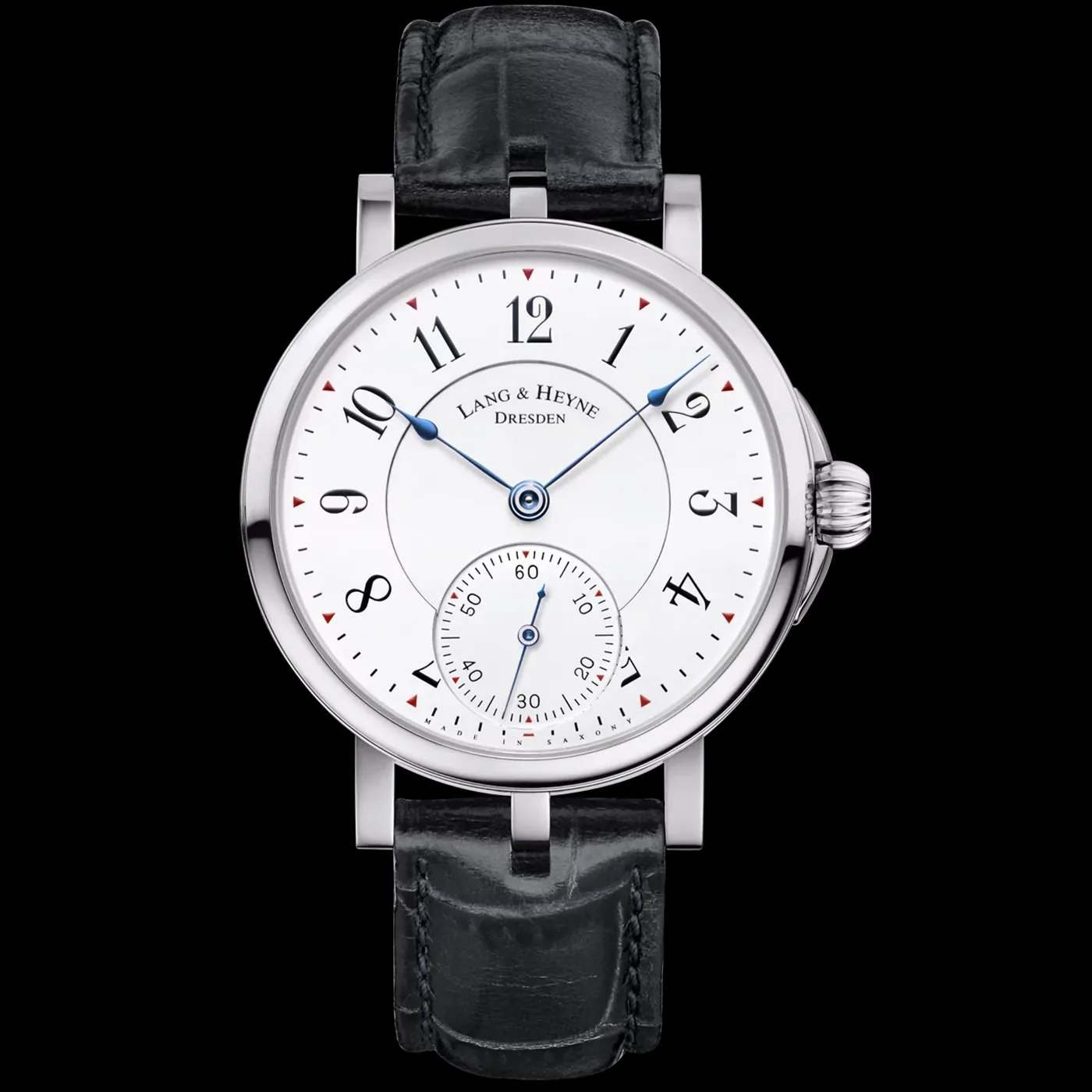 Lang & Heyne Friedrich II 39mm Platinum White