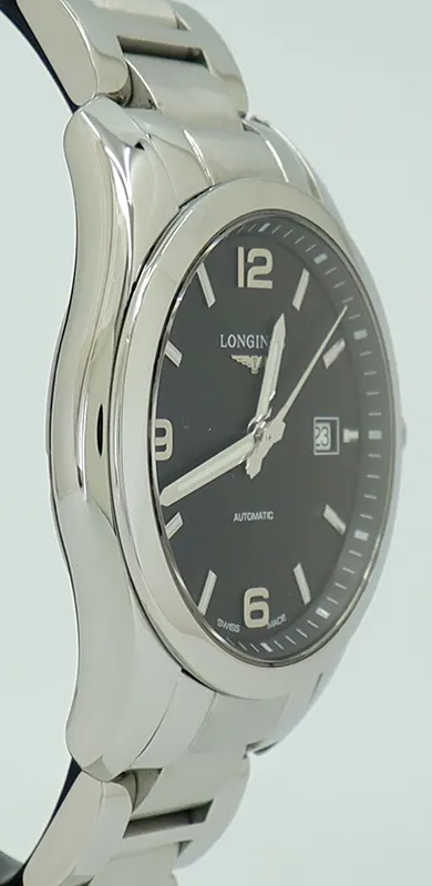 Longines Conquest L2.785.4.56.6 40mm Stainless steel Black 2