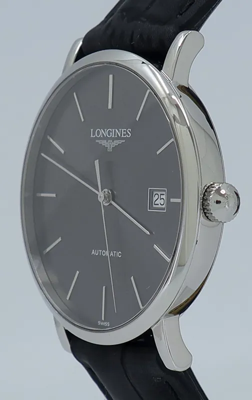 Longines Elegant L4.910.4.72.2 39mm Stainless steel Gray 1