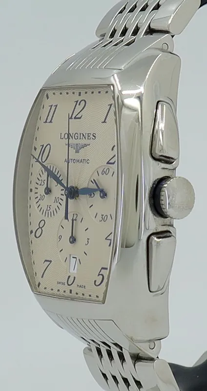 Longines Evidenza L2.643.4.73.6 40mm Stainless steel Beige 1