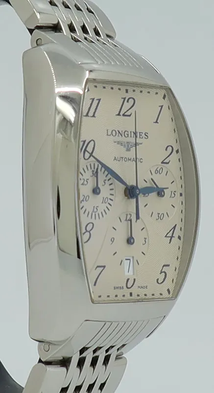 Longines Evidenza L2.643.4.73.6 40mm Stainless steel Beige 2