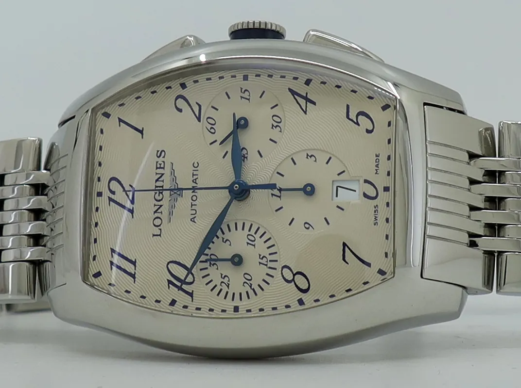 Longines Evidenza L2.643.4.73.6 40mm Stainless steel Beige 3