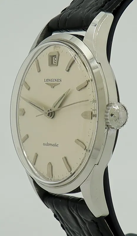 Longines Vintage 7151 34mm Stainless steel White 1