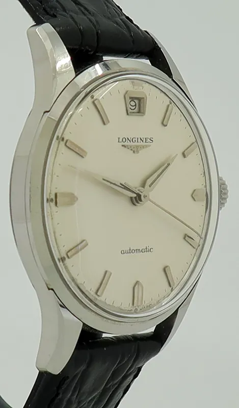 Longines Vintage 7151 34mm Stainless steel White 2