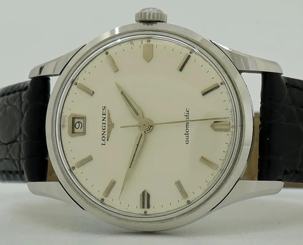 Longines Vintage 7151 34mm Stainless steel White 3