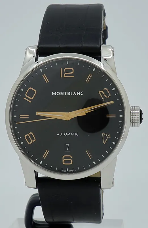 Montblanc TimeWalker 101551 42mm Stainless steel Black