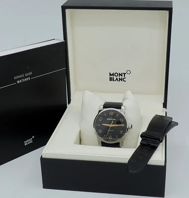 Montblanc TimeWalker 101551 42mm Stainless steel Black 6