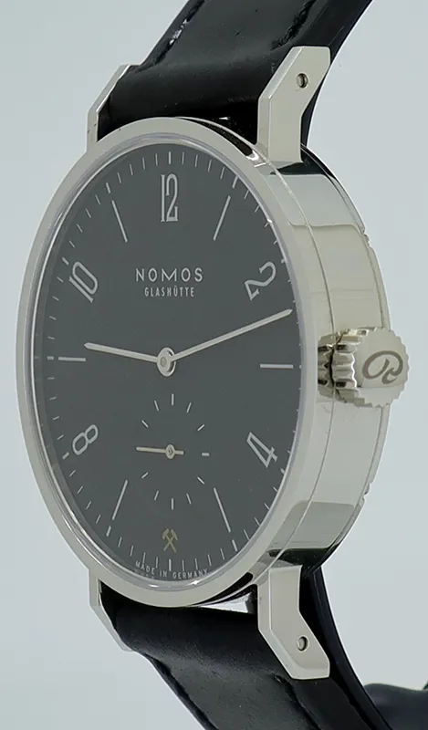 NOMOS Tangomat 641.S1 38mm Stainless steel Black 1