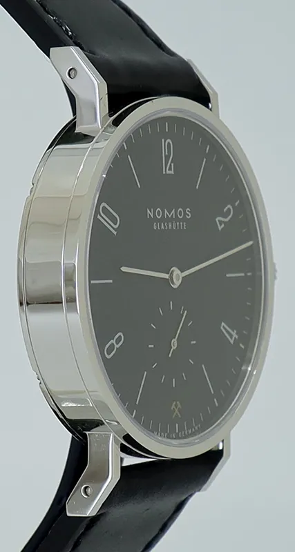 NOMOS Tangomat 641.S1 38mm Stainless steel Black 2