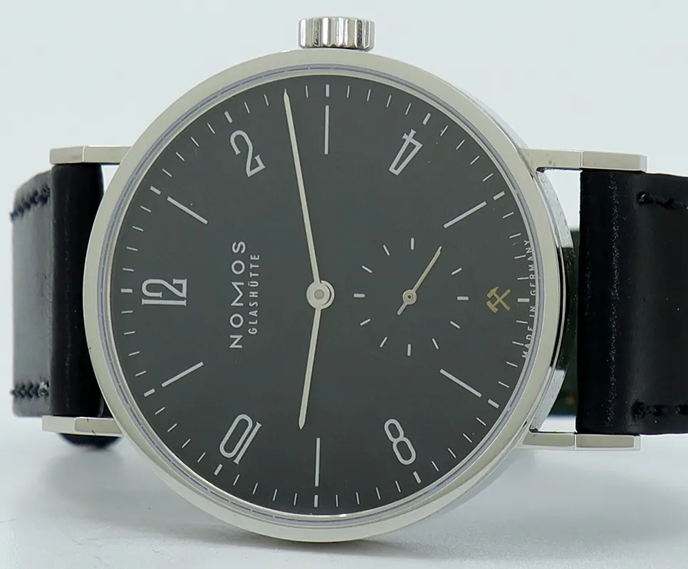 NOMOS Tangomat 641.S1 38mm Stainless steel Black 3