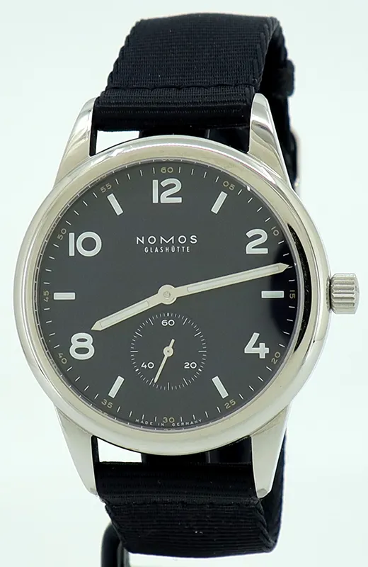 NOMOS Club Navy 175 753.S2 40mm Stainless steel Blue