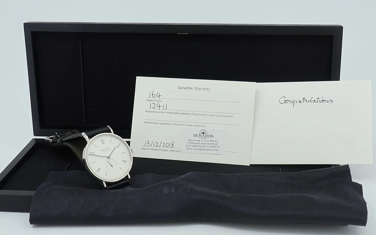 NOMOS Tangente 38 164 38mm Stainless steel 6