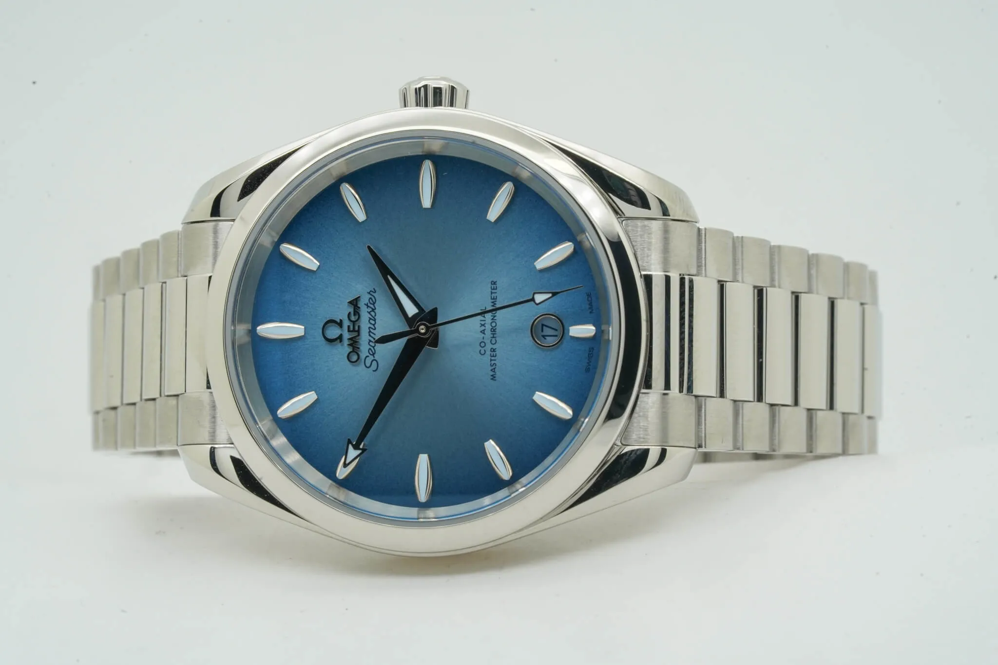 Omega Aqua Terra 150M 220.10.38.20.03.004 38mm Stainless steel Blue 10