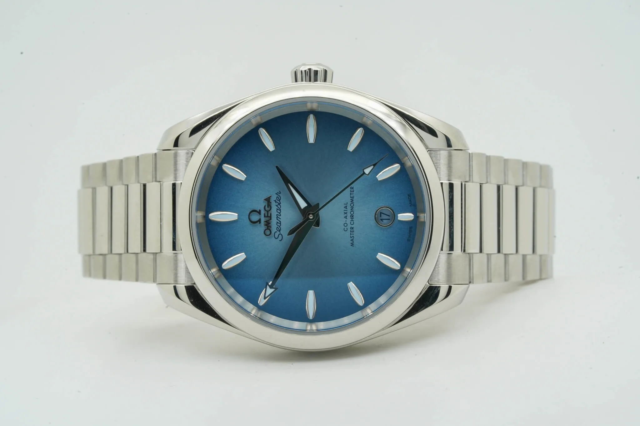 Omega Aqua Terra 150M 220.10.38.20.03.004 38mm Stainless steel Blue 11