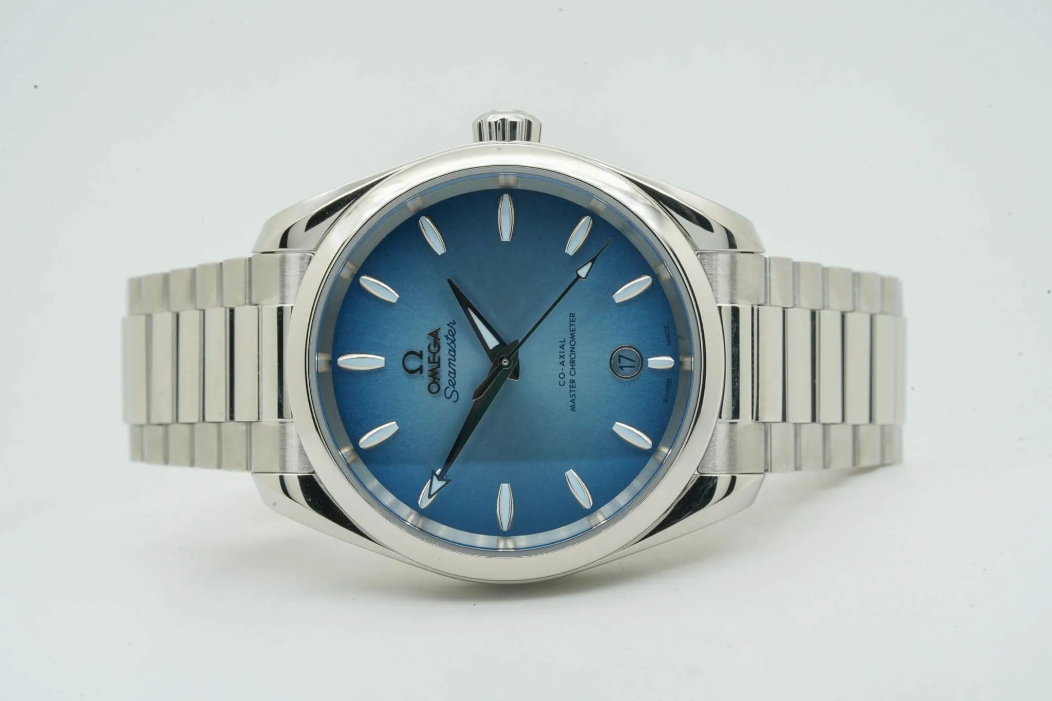 Omega Aqua Terra 150M 220.10.38.20.03.004 38mm Stainless steel Blue 12