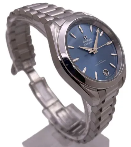 Omega Aqua Terra 220.10.34.20.03.002 34mm Stainless steel Blue 2