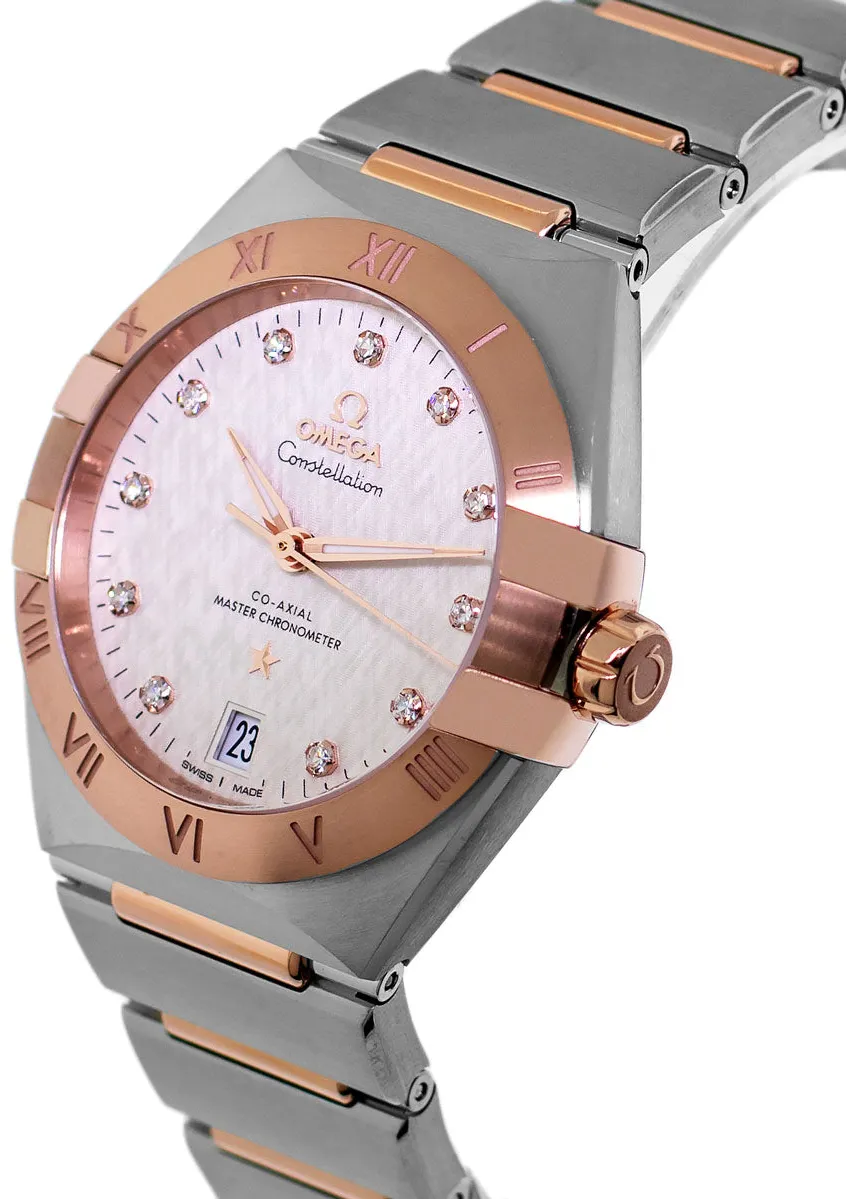 Omega Constellation 131.20.36.20.52.001 36mm Rose gold and Stainless steel Silver