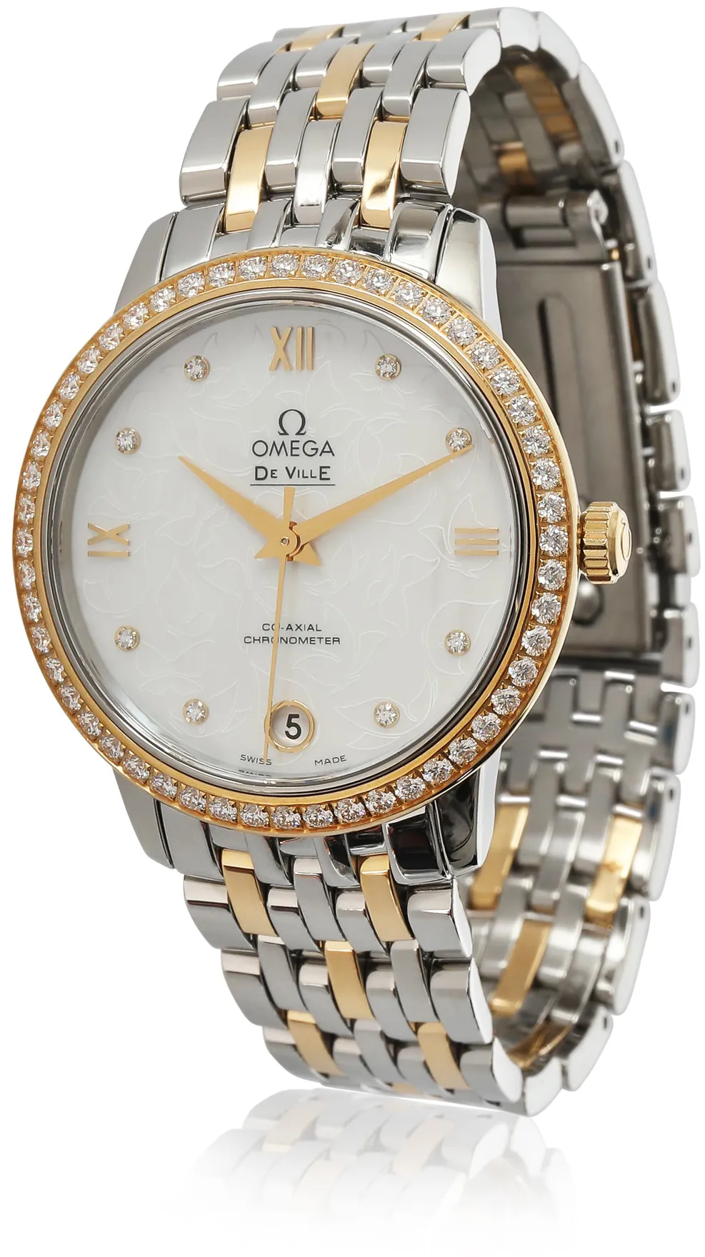 Omega De Ville 424.25.33.20.55.004 32.5mm Stainless steel White