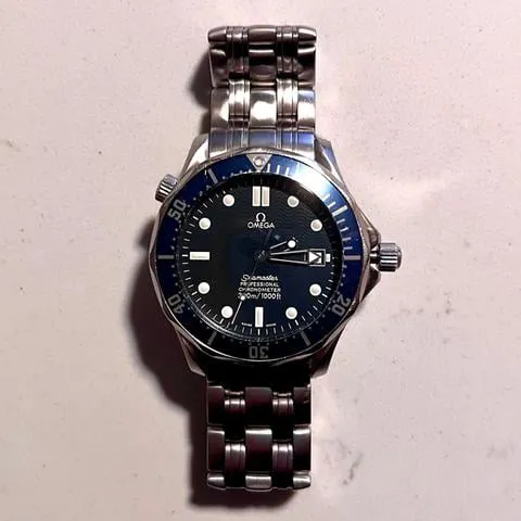 Omega Seamaster Diver 300M 25318000 41mm Stainless steel Blue 9