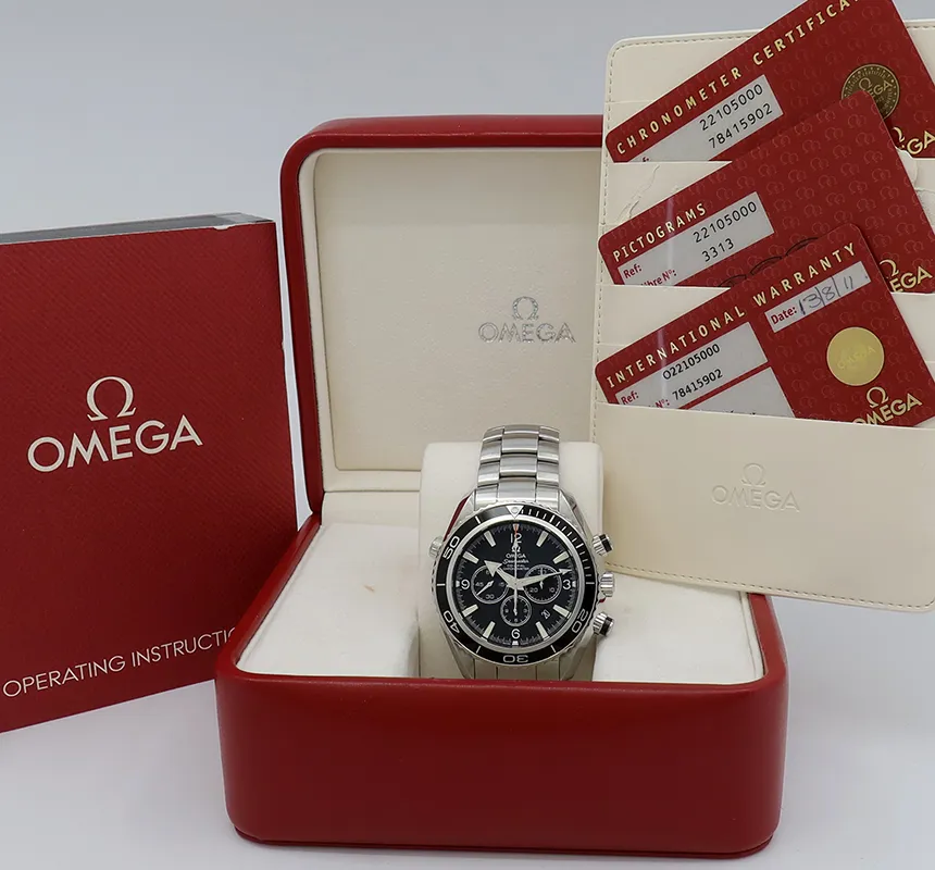 Omega Seamaster Planet Ocean 2210.50.00 45.5mm Stainless steel Black 6