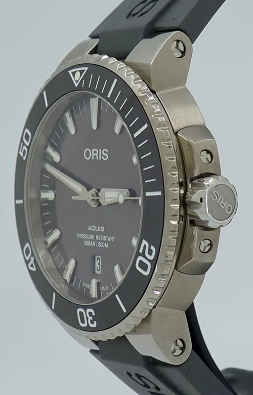 Oris Aquis Titanium Date 01 733 7730 7153-07 4 24 63TEB 43.5mm Titanium Gray 1