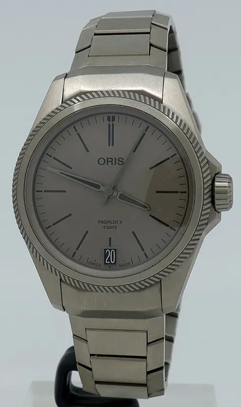 Oris Big Crown ProPilot 01 400 7778 7153-07 7 20 01TLC 39mm Titanium Gray