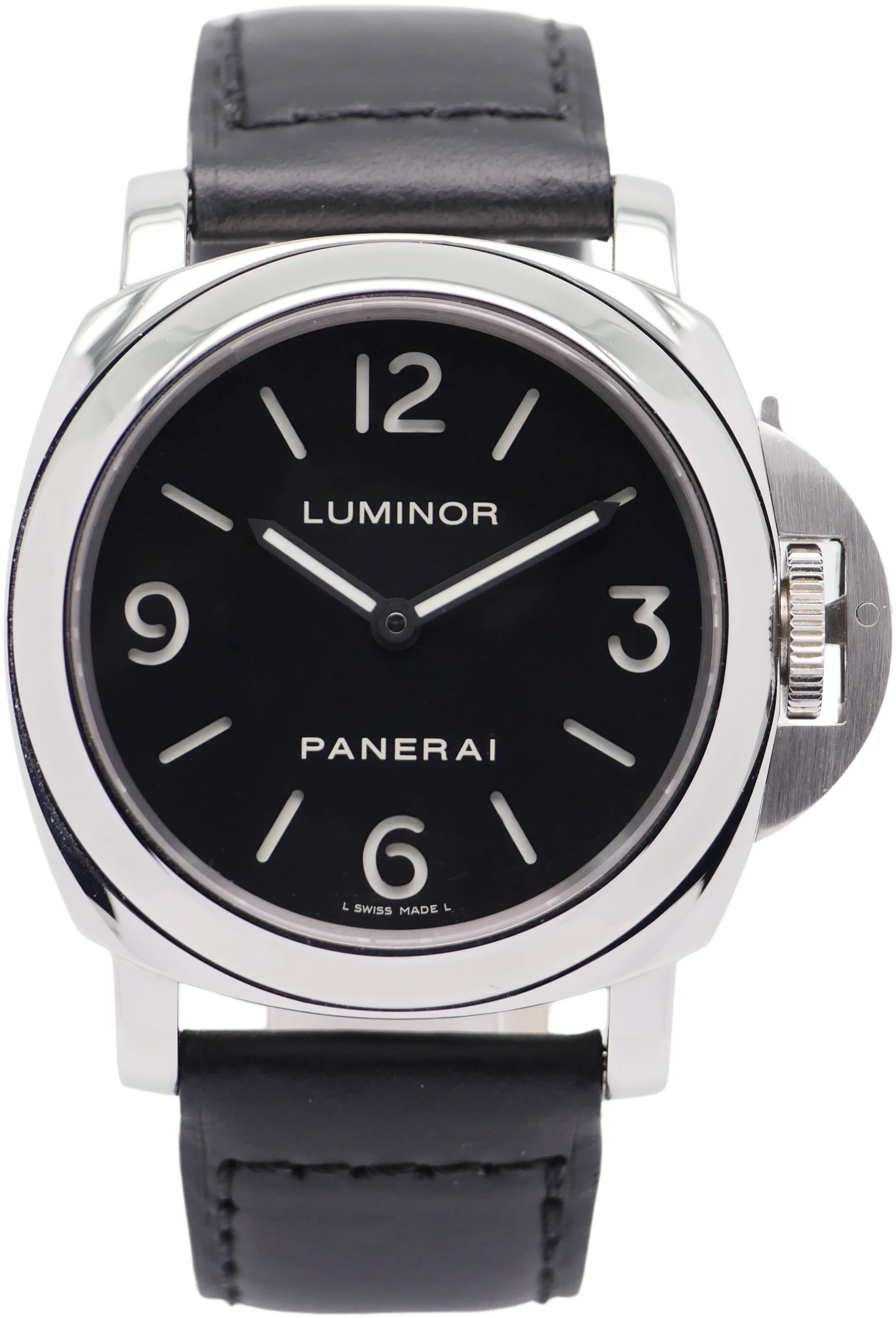 Panerai Luminor Base PAM 00112 Stainless steel Black