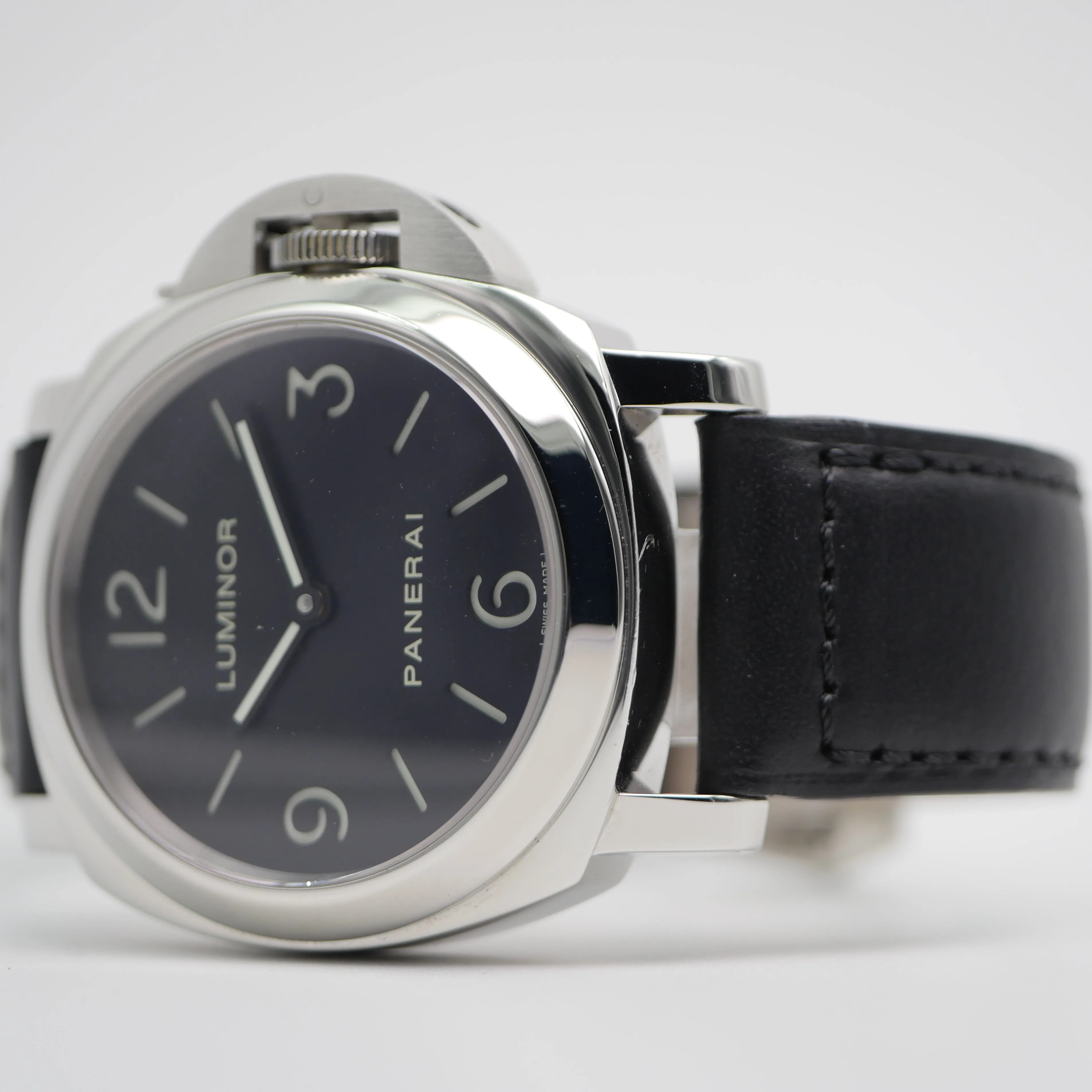 Panerai Luminor Base PAM 00112 Stainless steel Black 1