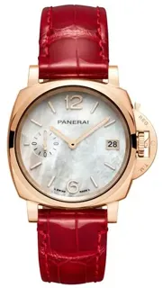 Panerai Luminor Due 1106464 18k rose gold White