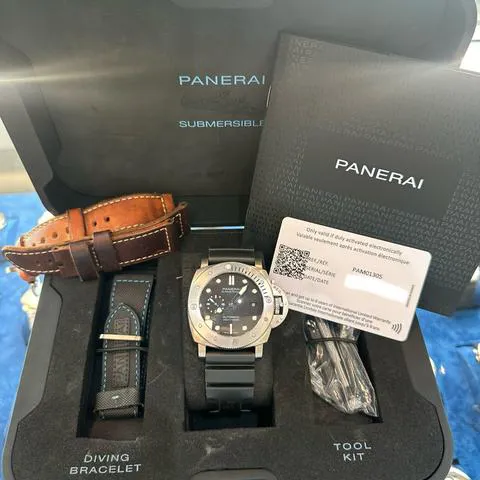 Panerai Submersible PAM 01305 47mm Titanium Black