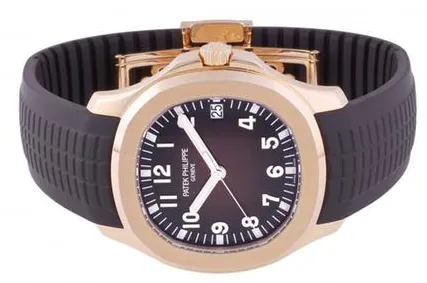 Patek Philippe Aquanaut 5167R-001 40.8mm Rose gold Brown 1