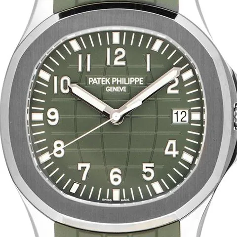 Patek Philippe Aquanaut 5168G-010 42mm White gold Green