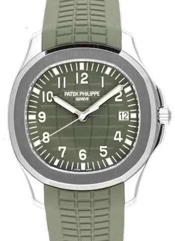 Patek Philippe Aquanaut 5168G-010 42mm White gold Green 6