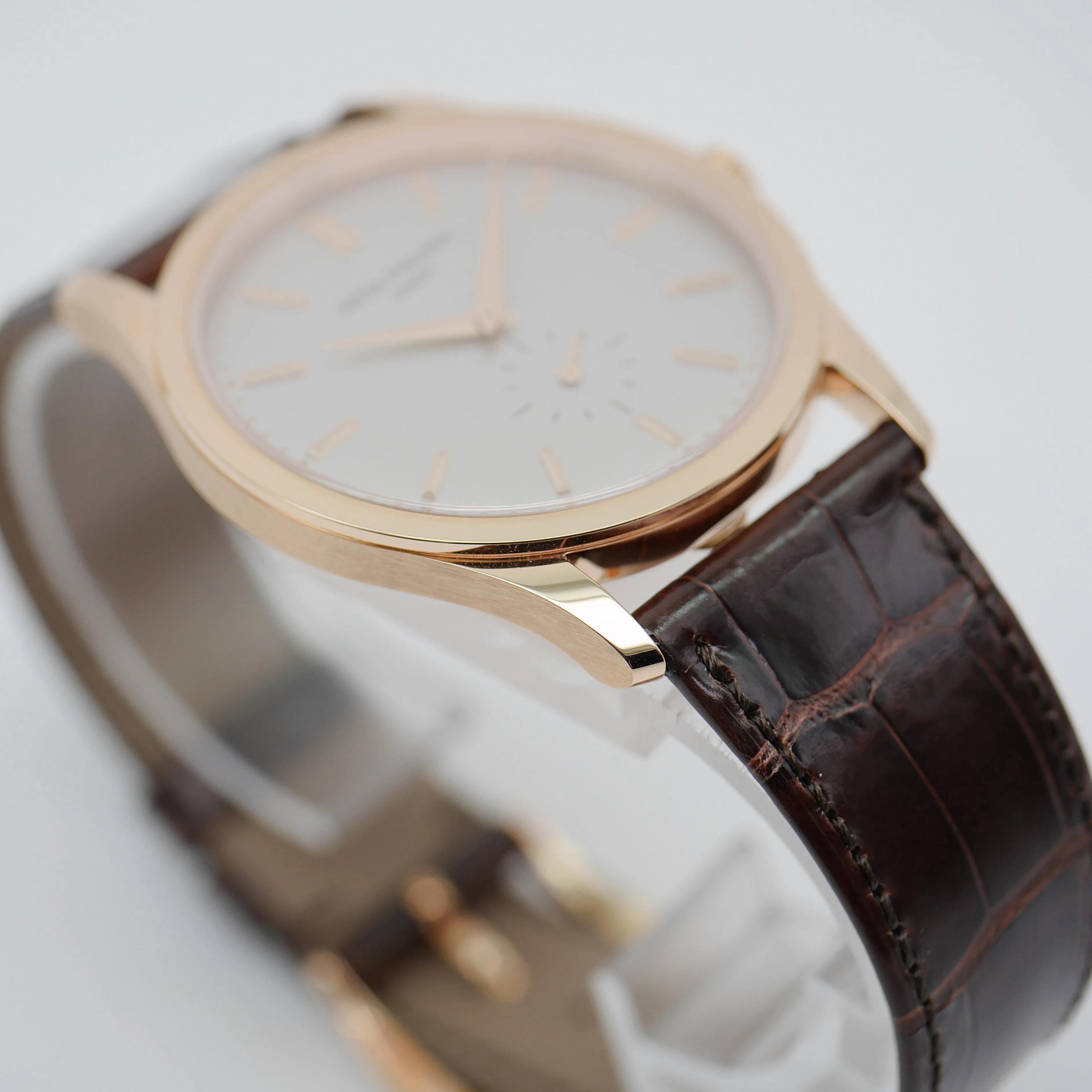 Patek Philippe Calatrava 5196R-001 Rose gold Silver 11