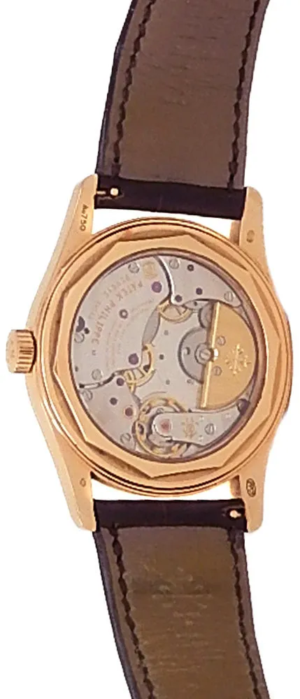 Patek Philippe Calatrava 6000R-001 37mm Rose gold and 18k rose gold Brown 4