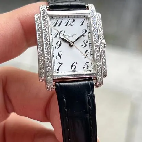 Patek Philippe Gondolo 4824 22mm White gold White 3