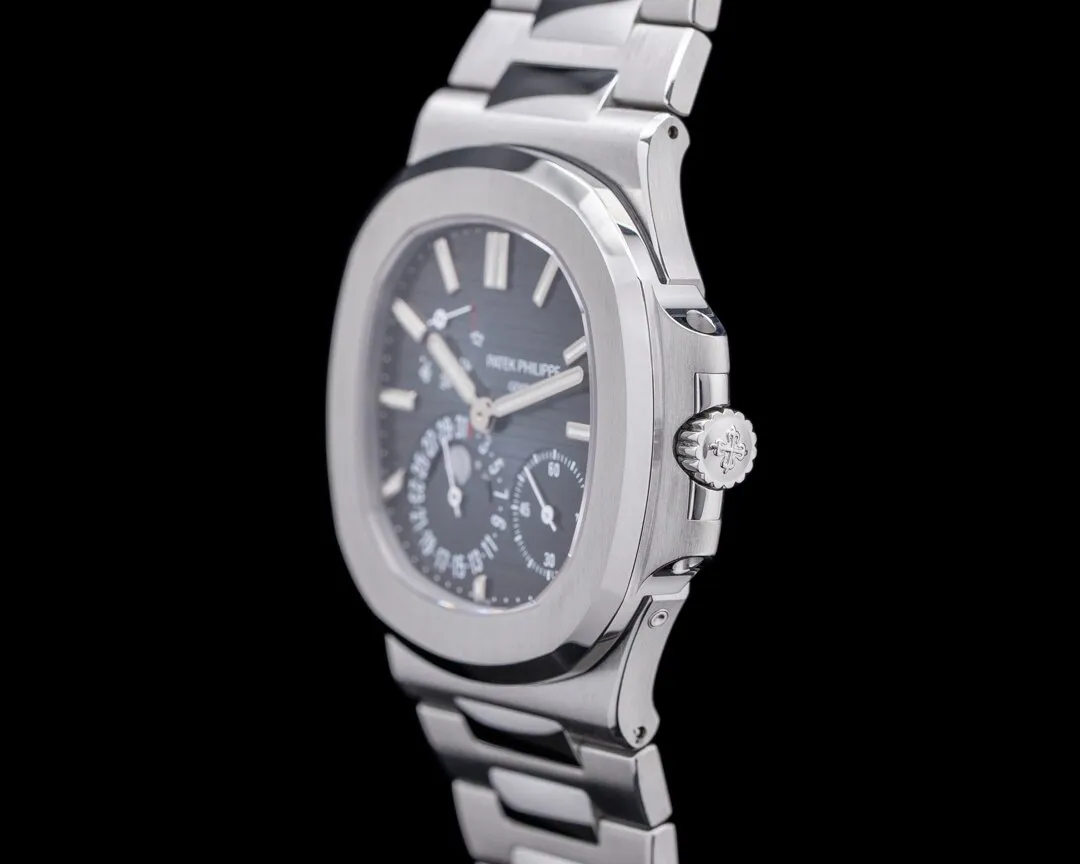 Patek Philippe Nautilus Moonphase 5712/1A-001 43mm Stainless steel Blue 2