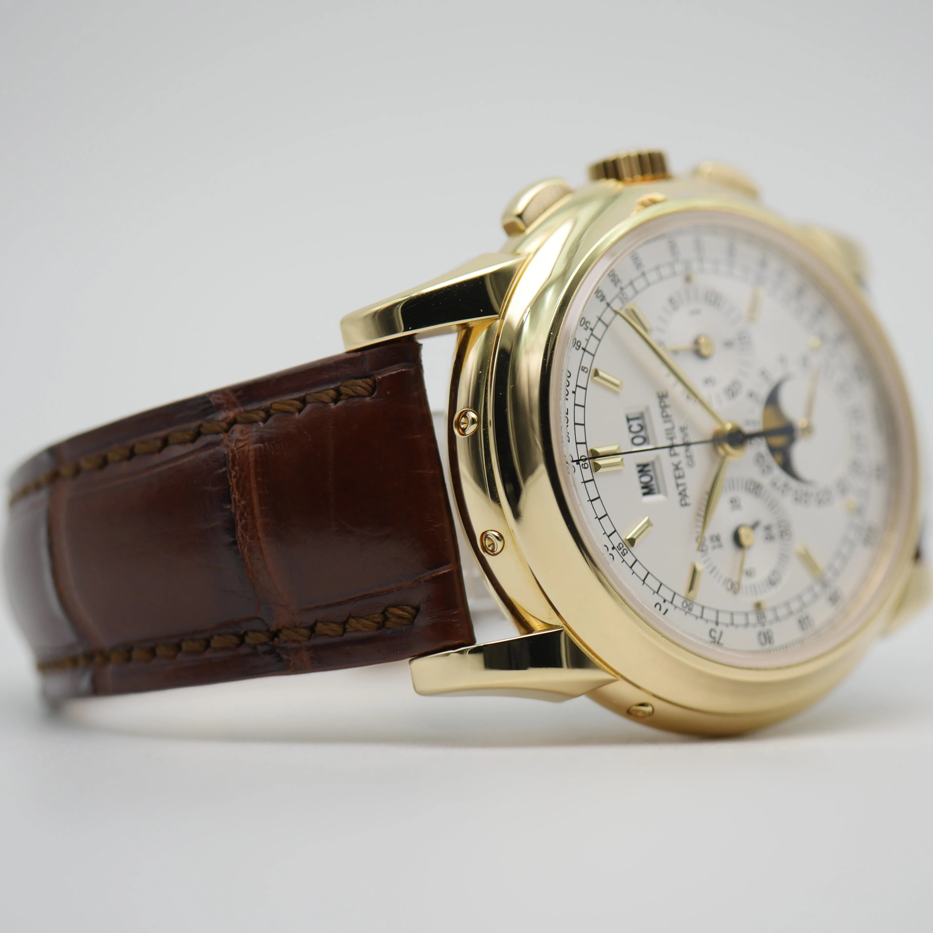 Patek Philippe Perpetual Calendar Chronograph 5970J-001 White gold Silver 3