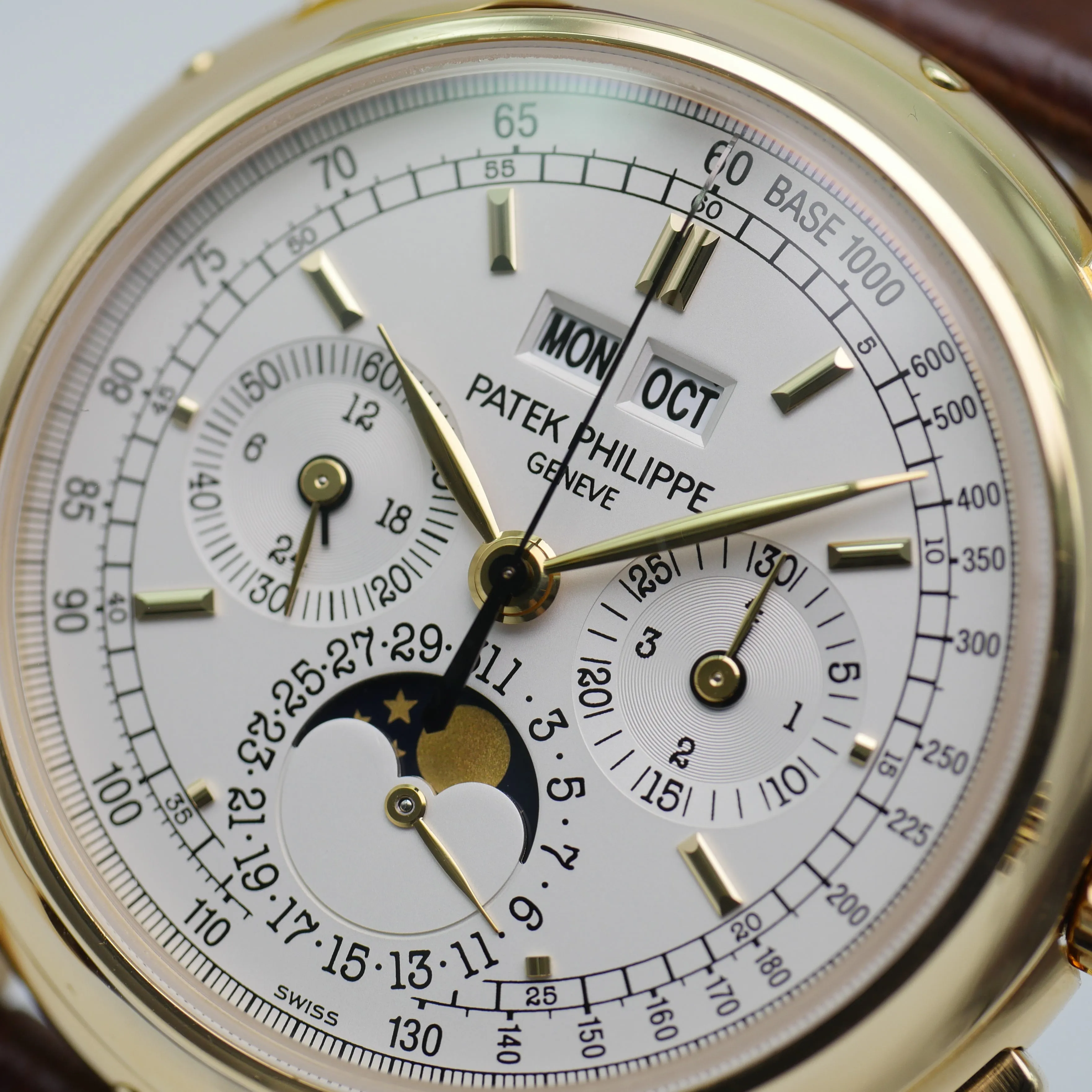 Patek Philippe Perpetual Calendar Chronograph 5970J-001 White gold Silver 14